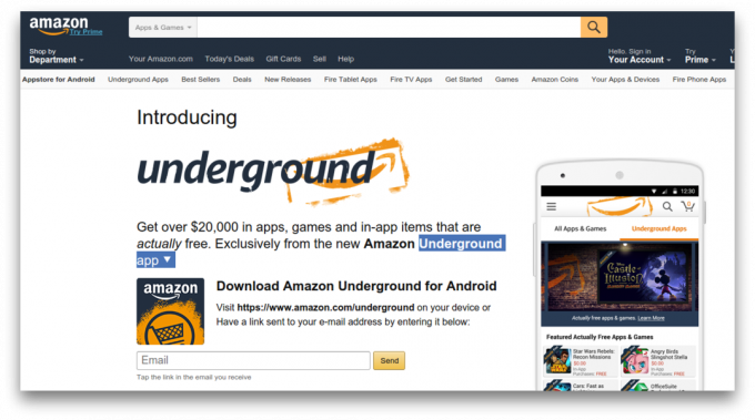 Amazon Underground app - apps voor Android gratis