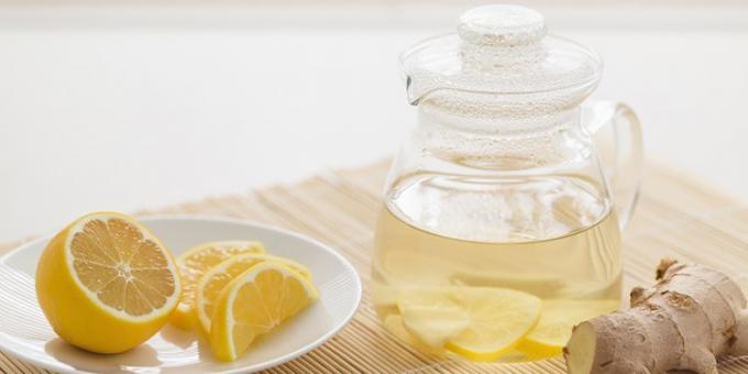 Gember recepten: Ginger limonade