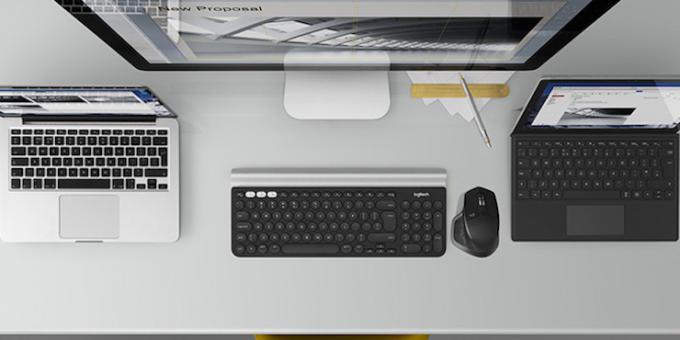 Logitech Wireless: draadloze muis en toetsenbord