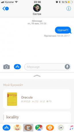 iOS 11: geactualiseerd Berichten