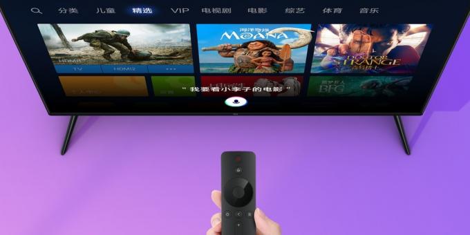 Xiaomi Mi TV 4S: afstandsbediening