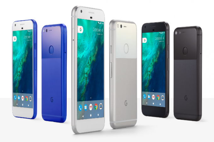 Google Pixel: uiterlijk