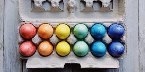 Hoe maak je kleur eieren voor Pasen natuurlijke en kunstmatige kleurstoffen