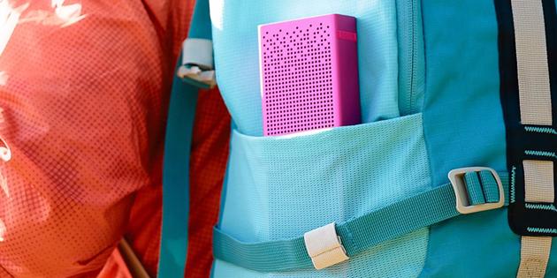 goederen voor de picknick: draadloze luidsprekers Xiaomi Mi 