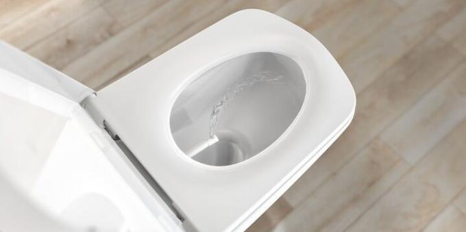 Modern Toilet: douche toilet van TECE