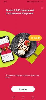 Sberbank lanceerde SberFood - een mobiele applicatie voor een wandeltocht maken in cafés en restaurants