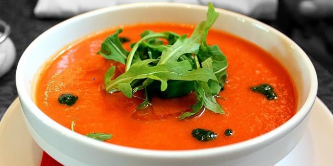 Recepten voor Blender: gazpacho