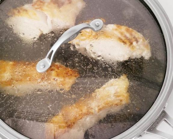 Hoe om te koken vis: deksel met deksel