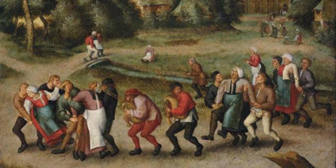Gekke historische feiten: in het 16e-eeuwse Straatsburg dansten plotseling 400 mensen en sommigen dansten op de dood