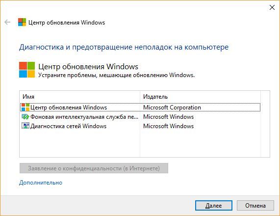 Voer de Windows Update-probleemoplosser