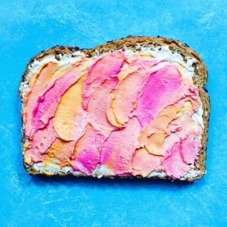 Bright toppings voor toast