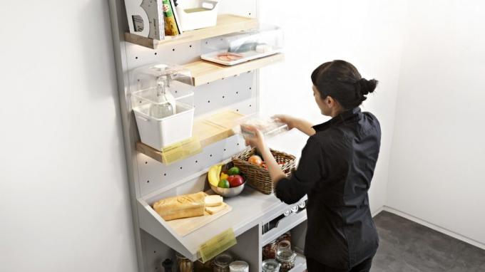 De keuken van de toekomst: intelligente koeling planken in plaats van de koelkast