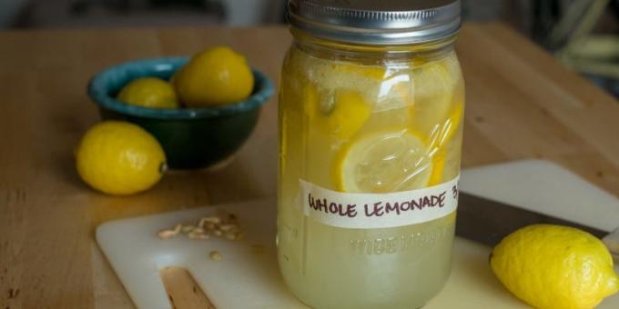 Wat te koken met citroen: Limonade met citroen
