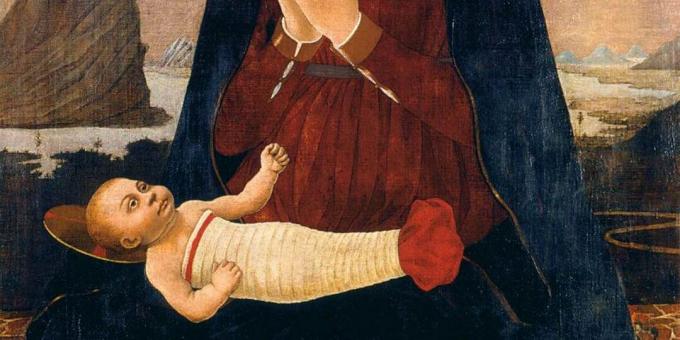 Kinderen van de Middeleeuwen: "Madonna en Kind", Alesso Baldovinetti