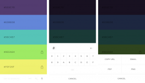 Coolors - de eenvoudigste manier om de perfecte kleurenpalet kiezen
