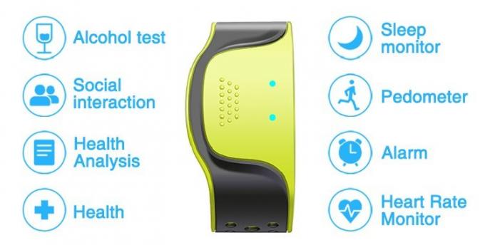 Betaalbare Electronics: Veepoo Pulse Wave Health Smart Polsband