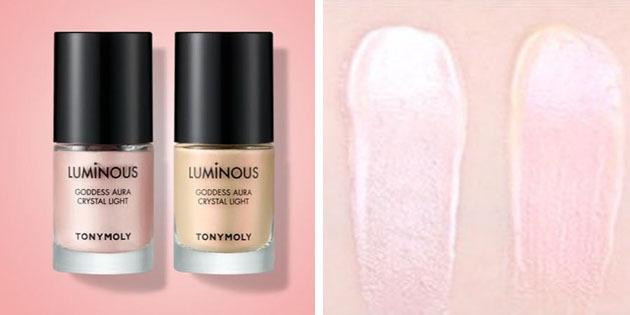 Liquid highlighter van Tony Moly