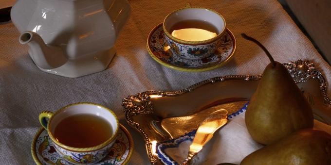 vruchtenthee: peer thee met jasmijn