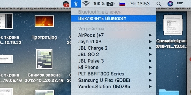Apple AirPods: Schakel Bluetooth