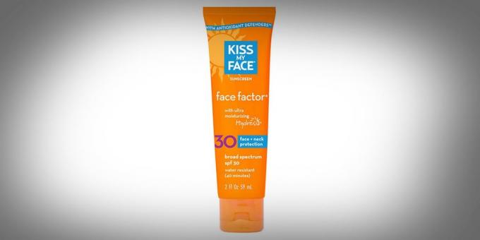 Zonnebrandcrème met een SPF van 30 van Kiss My Face