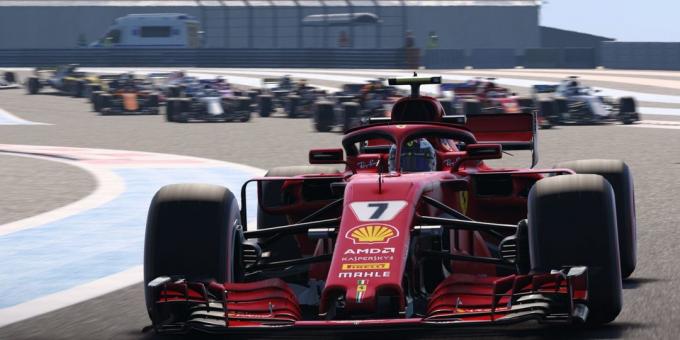 Games 2018 voor een eenvoudige PC: F1 2018