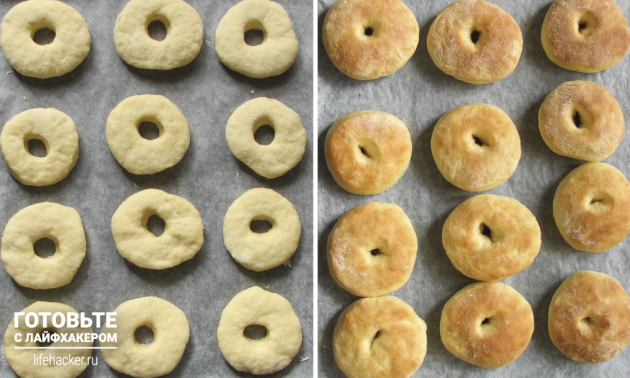Donuts bakken in de oven