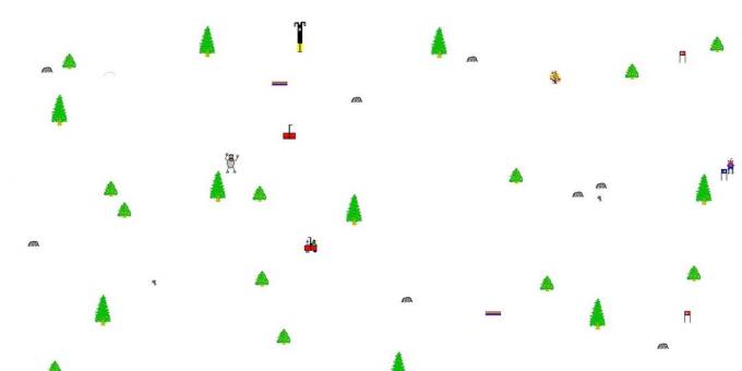 Klassieke spellen voor Android en iOS: SkiFree