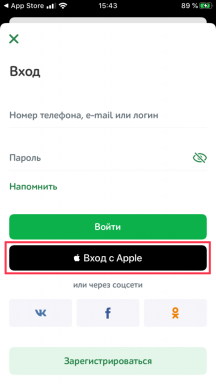 "Aanmelden met Apple" is gelanceerd in Rusland