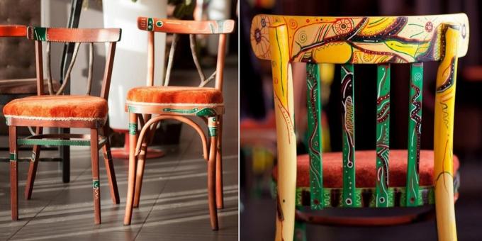 Restauratie van meubilair met Avito: geactualiseerd stoelen
