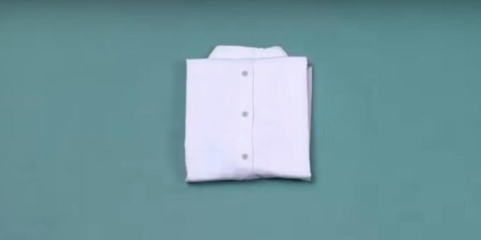 Hoe maak je een shirt vouwen