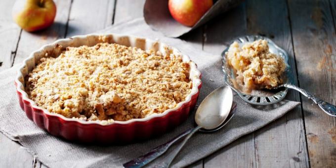 Appel crumble