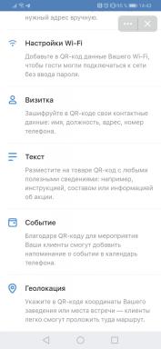 "VKontakte" gestart met een generator van QR-codes online