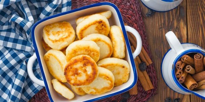 Cheesecakes in de oven