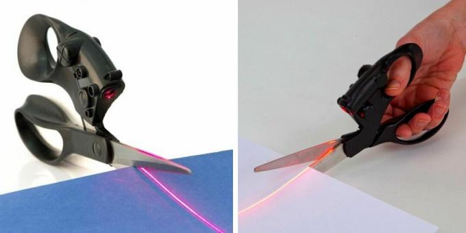 ongebruikelijke gadgets: laserschaar