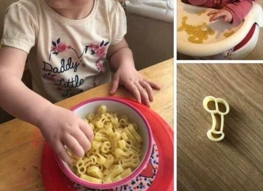 slechte vorm van pasta