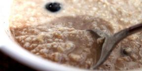 Quick Havermout: hoe koud en warm ontbijt voor te bereiden op 5 minuten