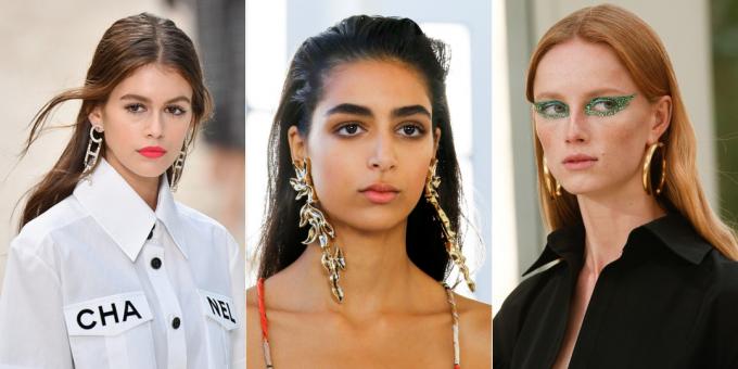 Mode-accessoires 2019: enorme oorbellen