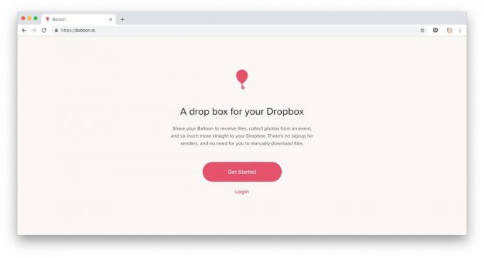 Manieren om bestanden te downloaden naar Dropbox: pagruzhayte bestanden via Balloon.io