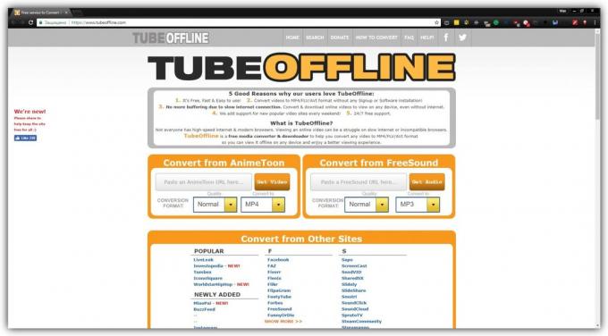 Hoe kan ik video's zonder programmering te downloaden: TubeOffline