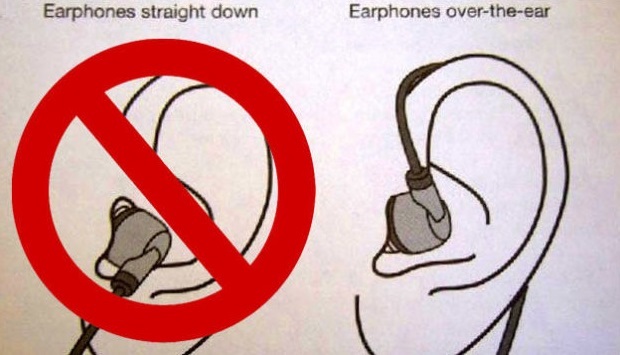 Hoe om een ​​koptelefoon te dragen