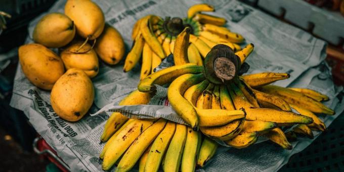Hoe maak je bananen kiezen