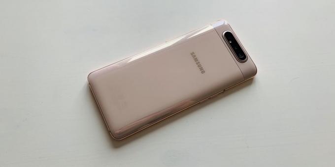 Samsung Galaxy A80: achterpaneel