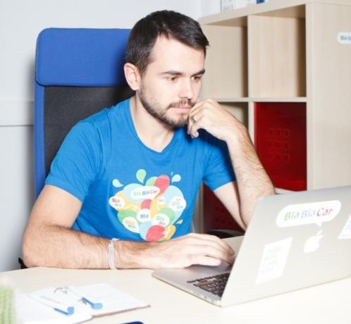 Alex Lazorenko, BlaBlaCar: «Mijn manier van werken met de taken is heel eenvoudig"