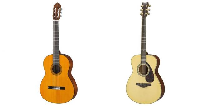 Hoe om te leren gitaar spelen: Yamaha en klassieke dreadnought