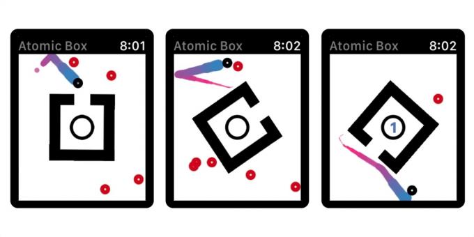 Games for Apple Watch: AtomicBox