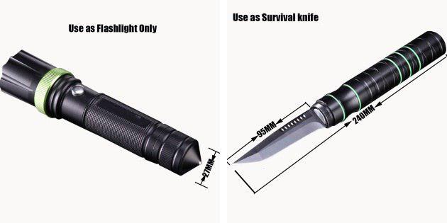 Knife Flashlight