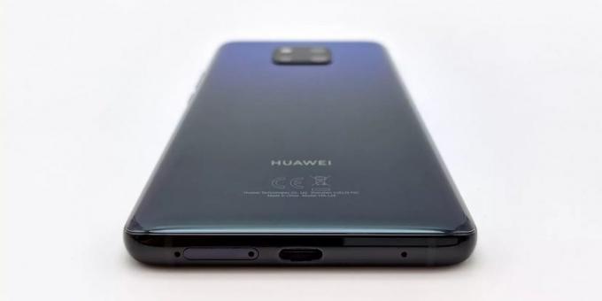 Huawei Mate 20 Pro: USB-aansluiting