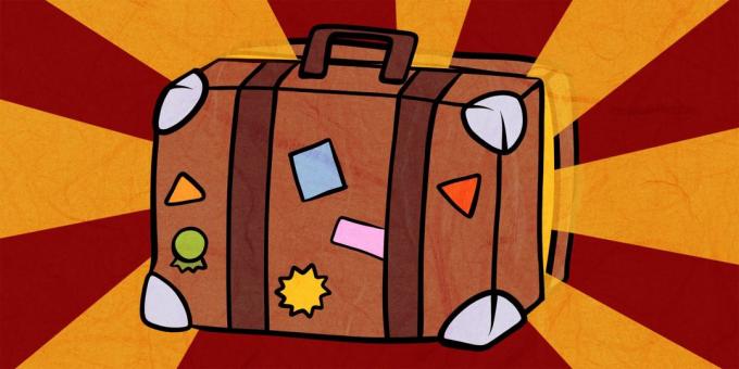 Hoe in te pakken in een koffer, klom naar alles en niets verfomfaaide