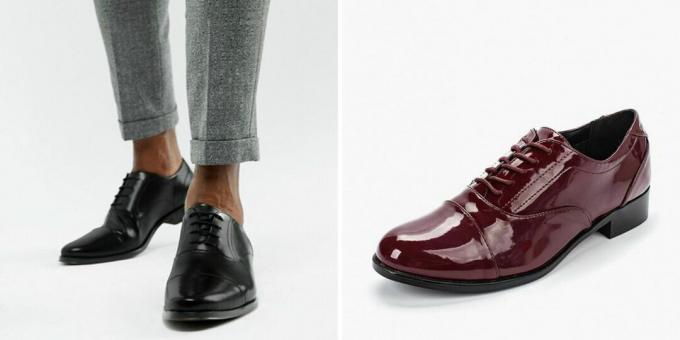 Klassieke schoenen: Oxfords