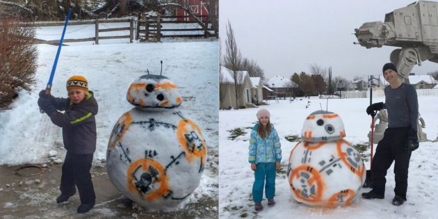snow figuren BB-8